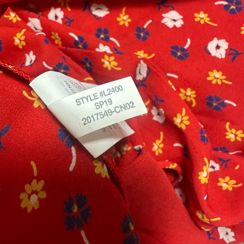 Madewell Ruched Wide-Leg Jumpsuit in Prairie Posies - Picture 5 of 7